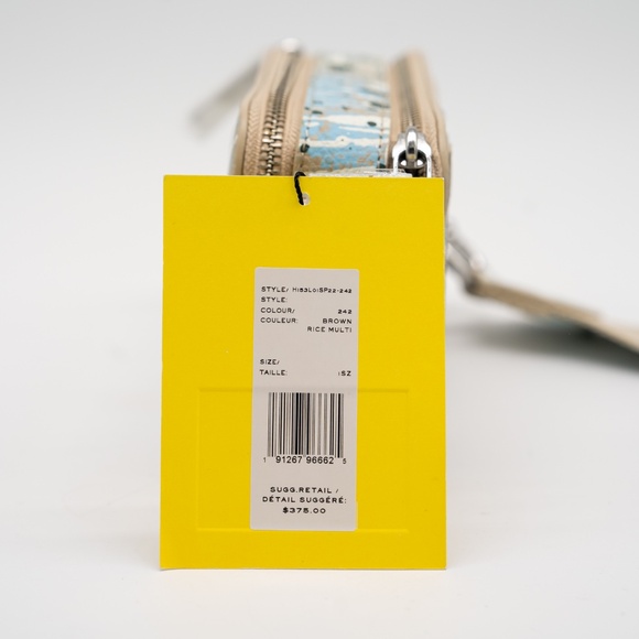 Marc Jacobs Paint Splatter Brown Blue Snapshot Camera Bag Shoulder - Picture 6 of 9